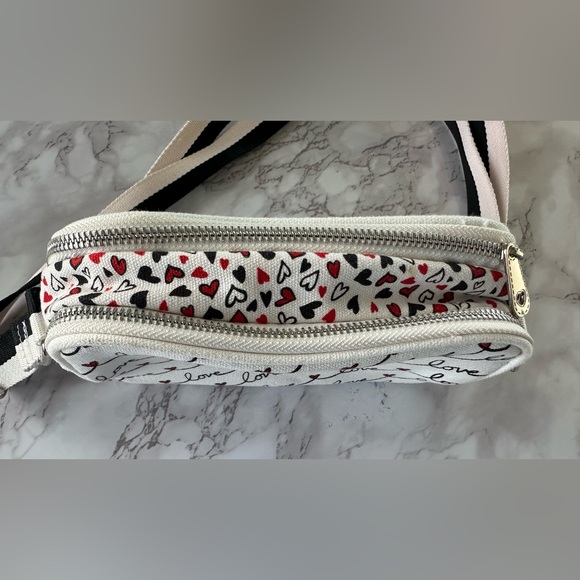 Brighton Love Scroll Crossbody Canvas Camera Bag - Picture 3 of 16